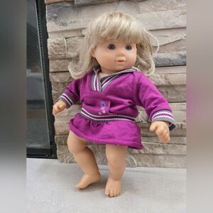 Bitty Baby American Girl Doll Blonde Hair Blue Eye Twin